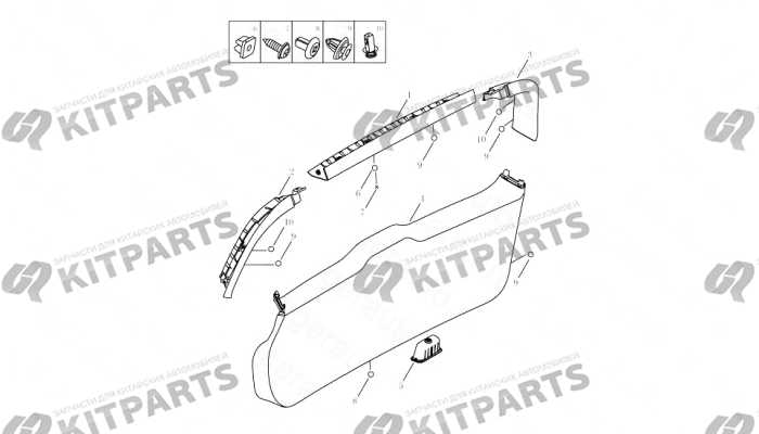 INTERIOR TRIM,BACK DOOR Geely