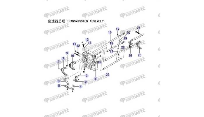 Вилки КПП Great Wall