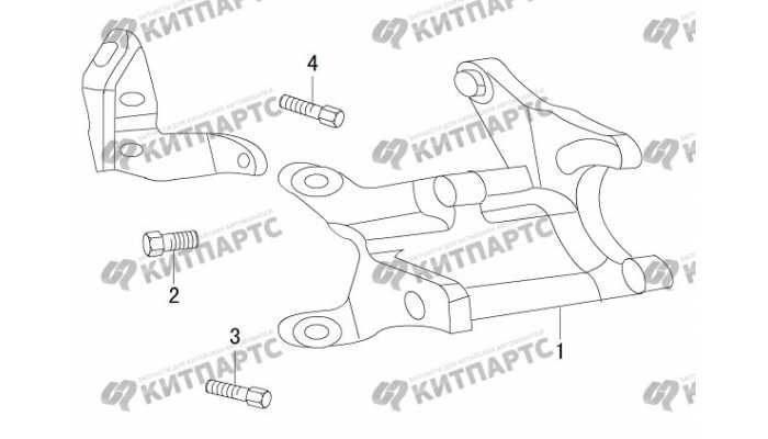 Кронштейн насоса ГУР Great Wall Hover H3 New